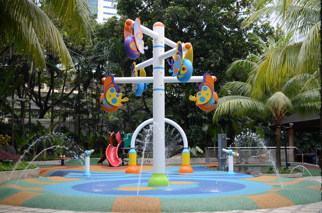 Nowoczesny i bezpieczny plac zabaw dla dzieci